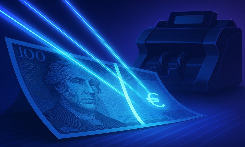 2025 para sayma makineleri sahte para mücadelesi, Gelişmiş sahte para tespit teknolojileri, Yeni nesil para sayma makinesi