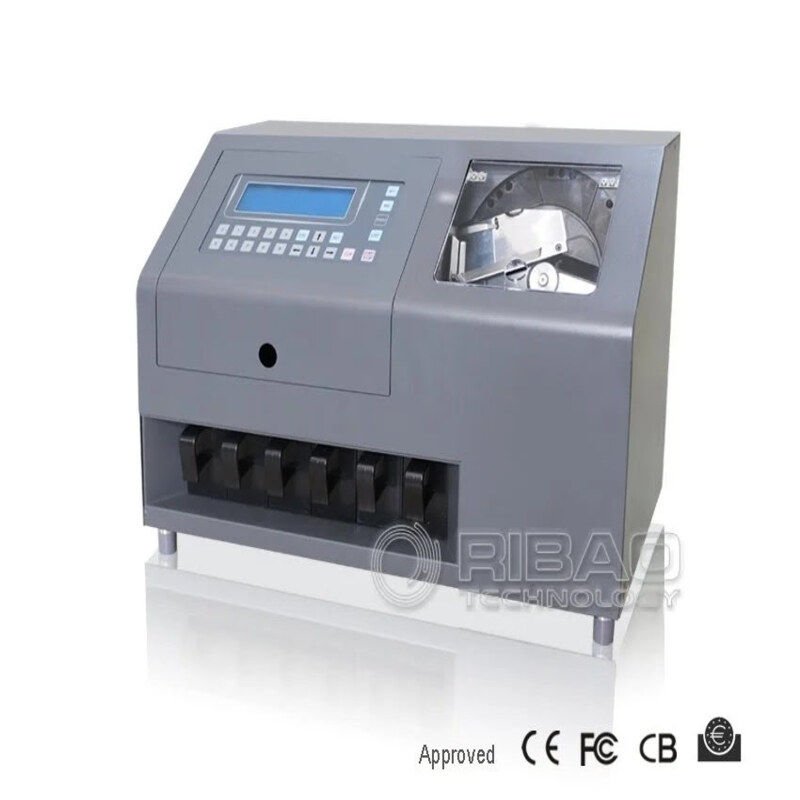 Ribao CS 610S Demir Para Sayma Makinesi Sahte Kontrollü Model